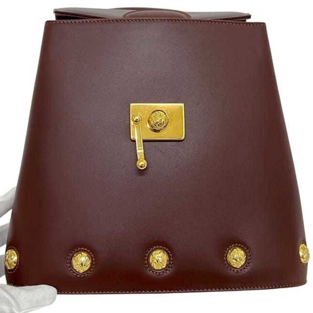 Salvatore Ferragamo Handbag 2-way Shoulder Bag DQ21 1668 Leather Brown Women's - Picture 8 of 10